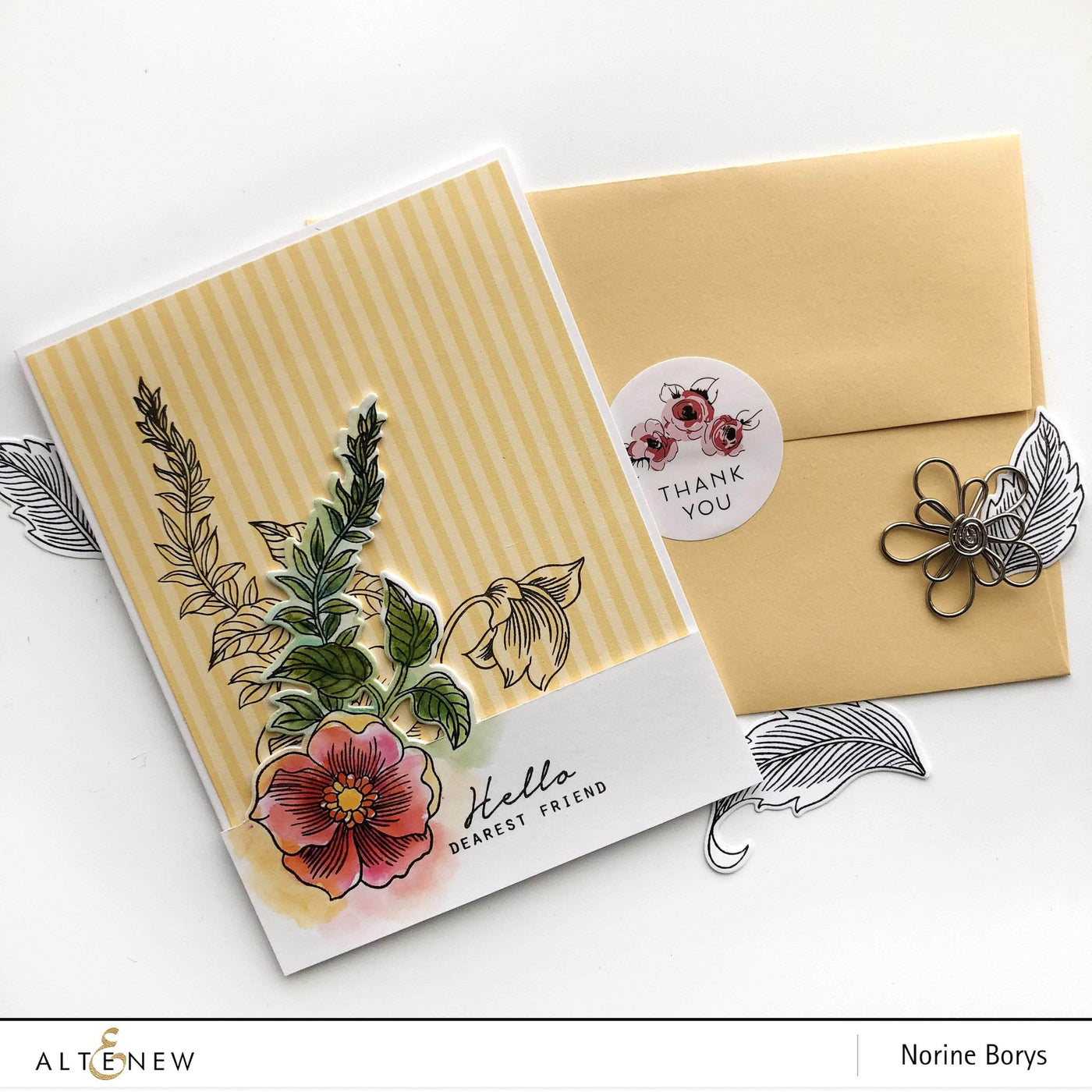 Altenew Creativity Kit Bundle Floral Watercolors Creativity Cardmaking Kit