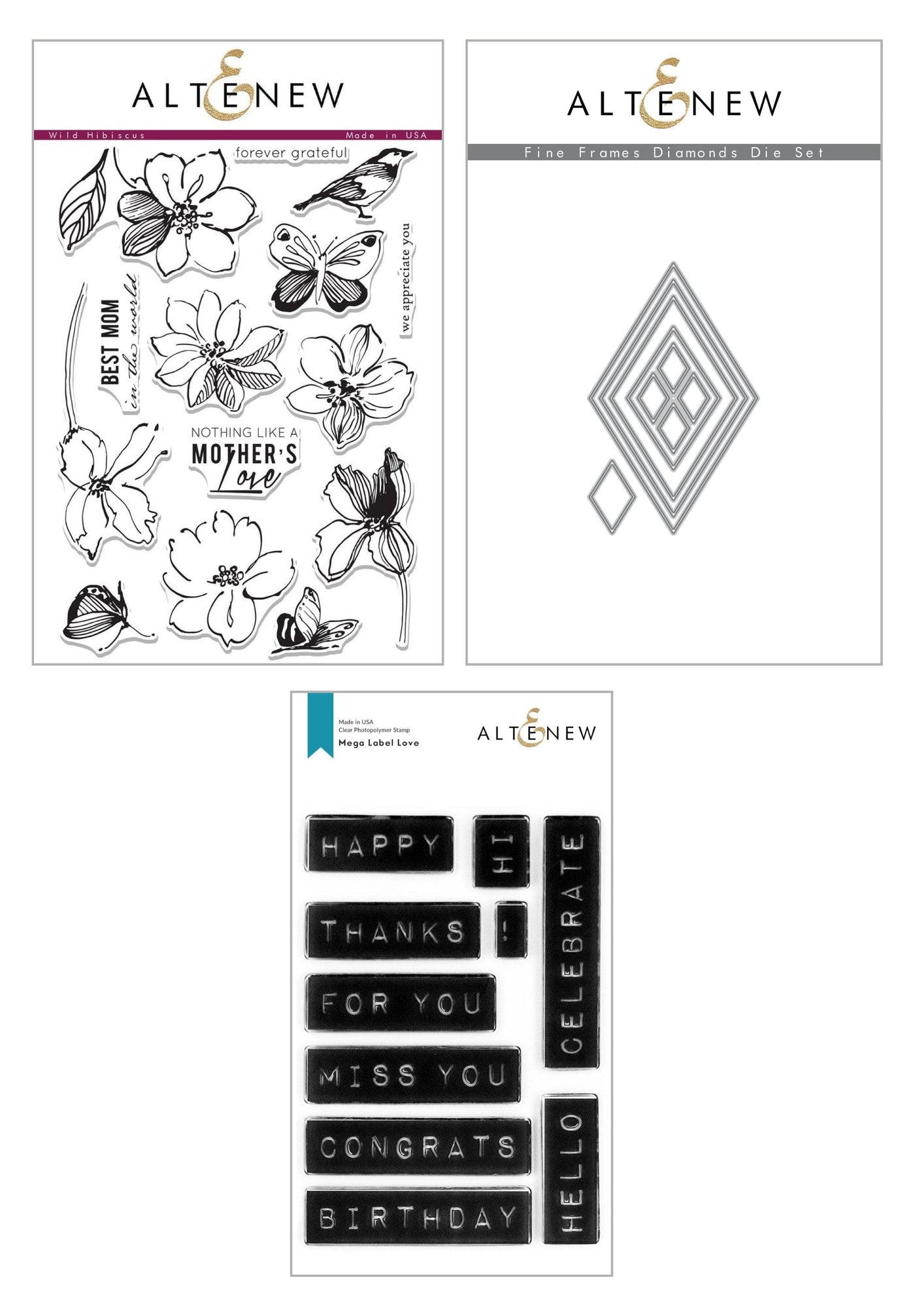 Altenew Creativity Kit Bundle Modern, Clean & Simple Creativity Cardmaking Kit