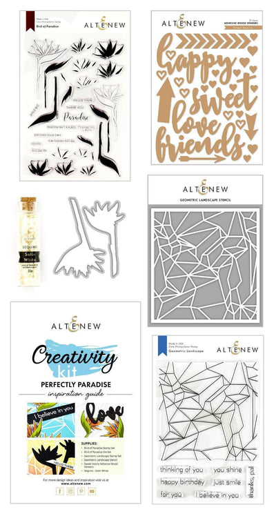 Altenew Creativity Kit Bundle Perfectly Paradise Creativity Cardmaking Kit