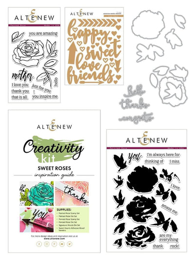 Altenew Creativity Kit Bundle Sweet Roses Creativity Cardmaking Kit