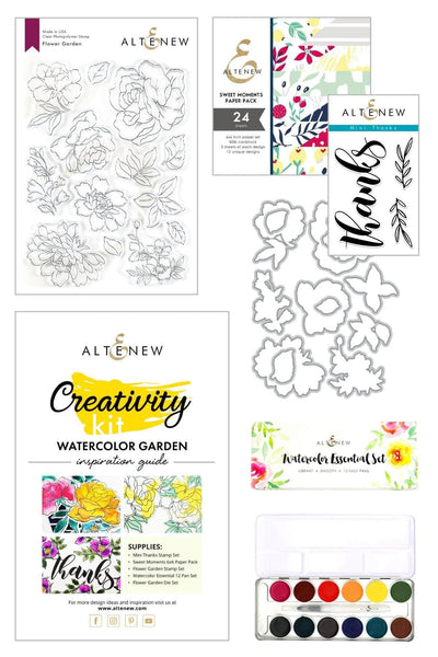 Altenew Creativity Kit Bundle Watercolor Garden Creativity Cardmaking Kit