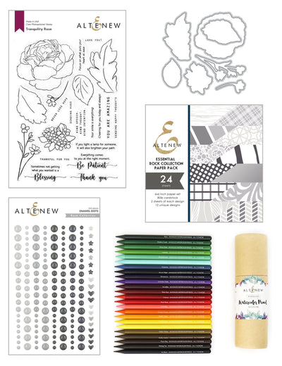 Altenew Creativity Kit Bundle Watercolor Tranquility Creativity Cardmaking Kit