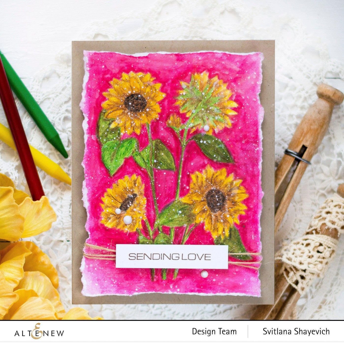 Watercolor Tranquility Creativity Cardmaking Kit