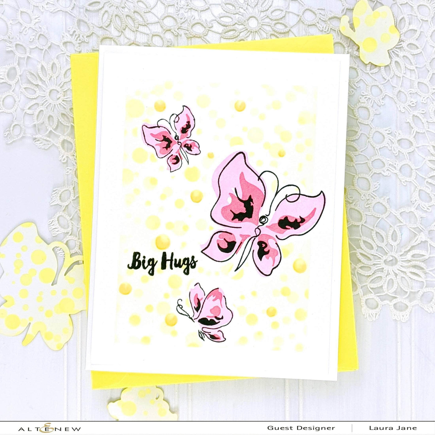 Altenew Creativity Kit Bundle Butterfly Greetings Creativity Cardmaking Kit