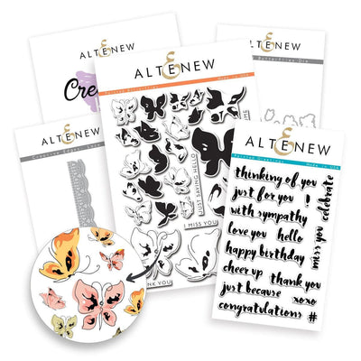 Altenew Creativity Kit Bundle Butterfly Greetings Creativity Cardmaking Kit