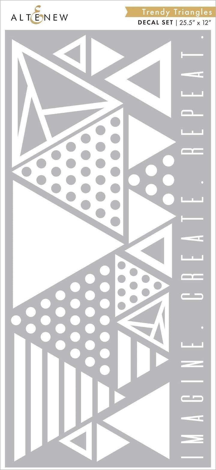 Altenew Decals Trendy Triangles Decal Set