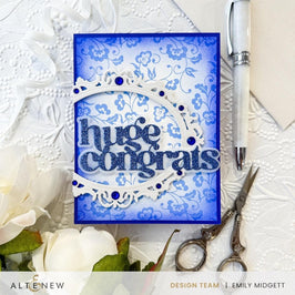 Sparkled Frame Die & Gem Sparkles Bundle