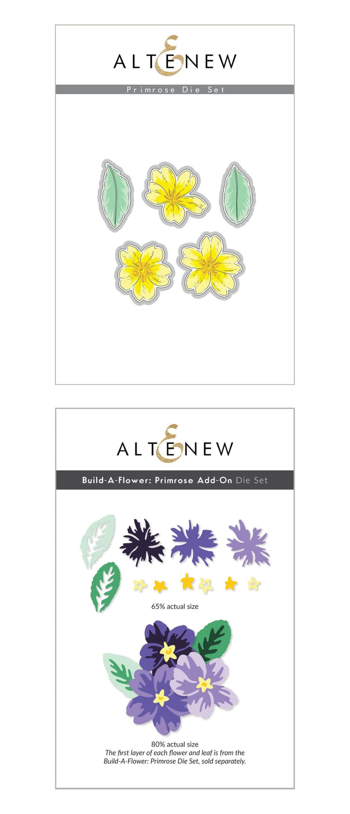 Altenew Die Bundle Build-A-Flower: Primrose Die & Add-On Layering Die Bundle