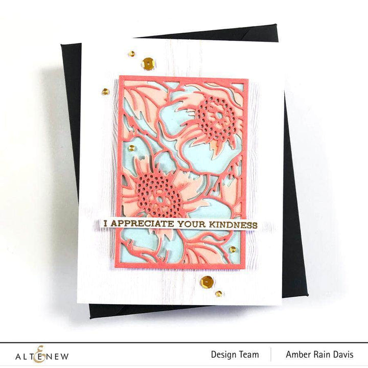 Altenew Die Bundle Dog Rose Panel A & B Die Bundle