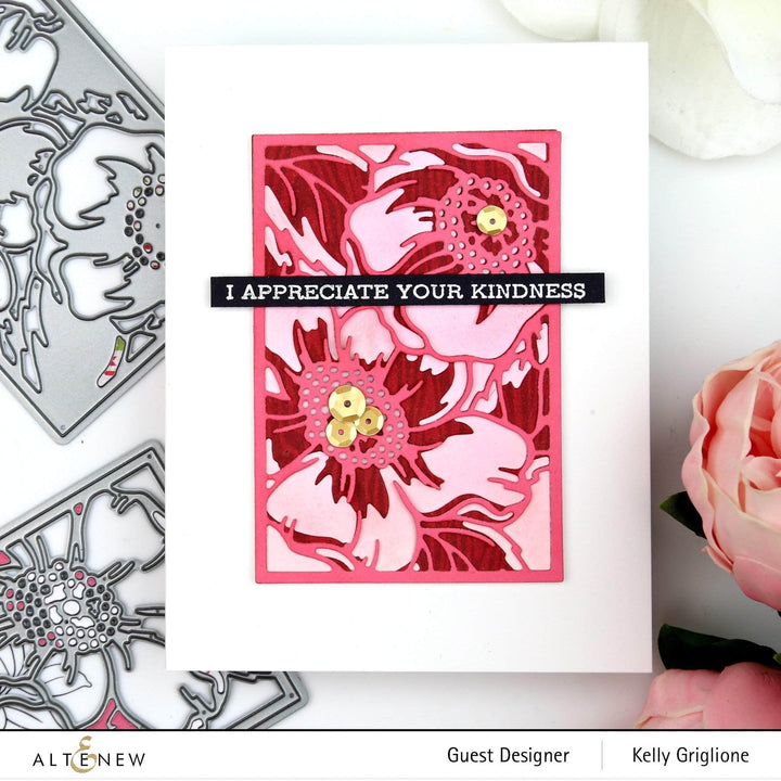 Altenew Die Bundle Dog Rose Panel A & B Die Bundle