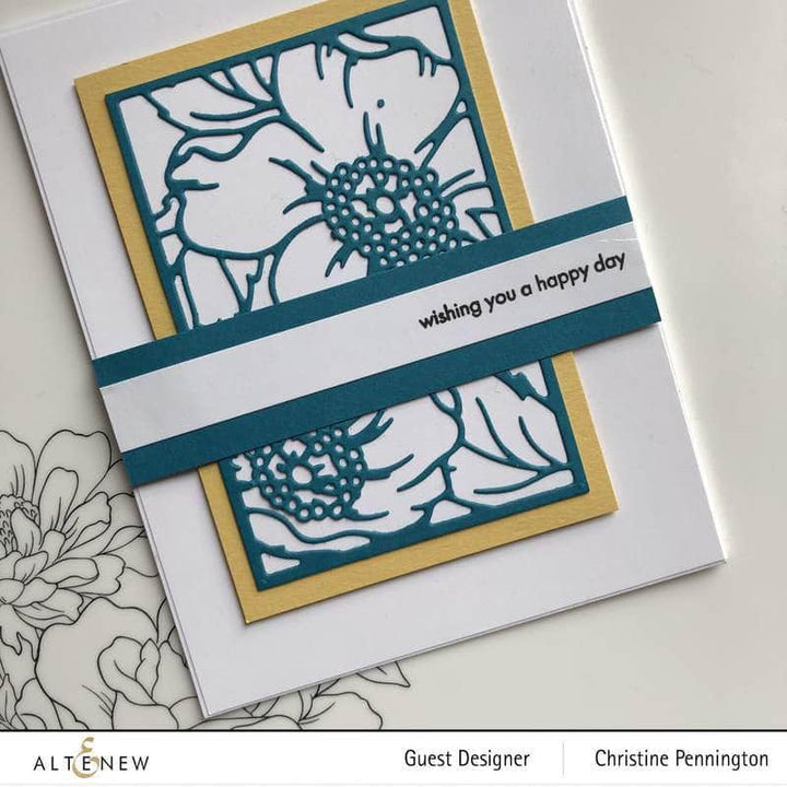 Altenew Die Bundle Dog Rose Panel A & B Die Bundle