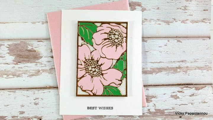 Altenew Die Bundle Dog Rose Panel A & B Die Bundle