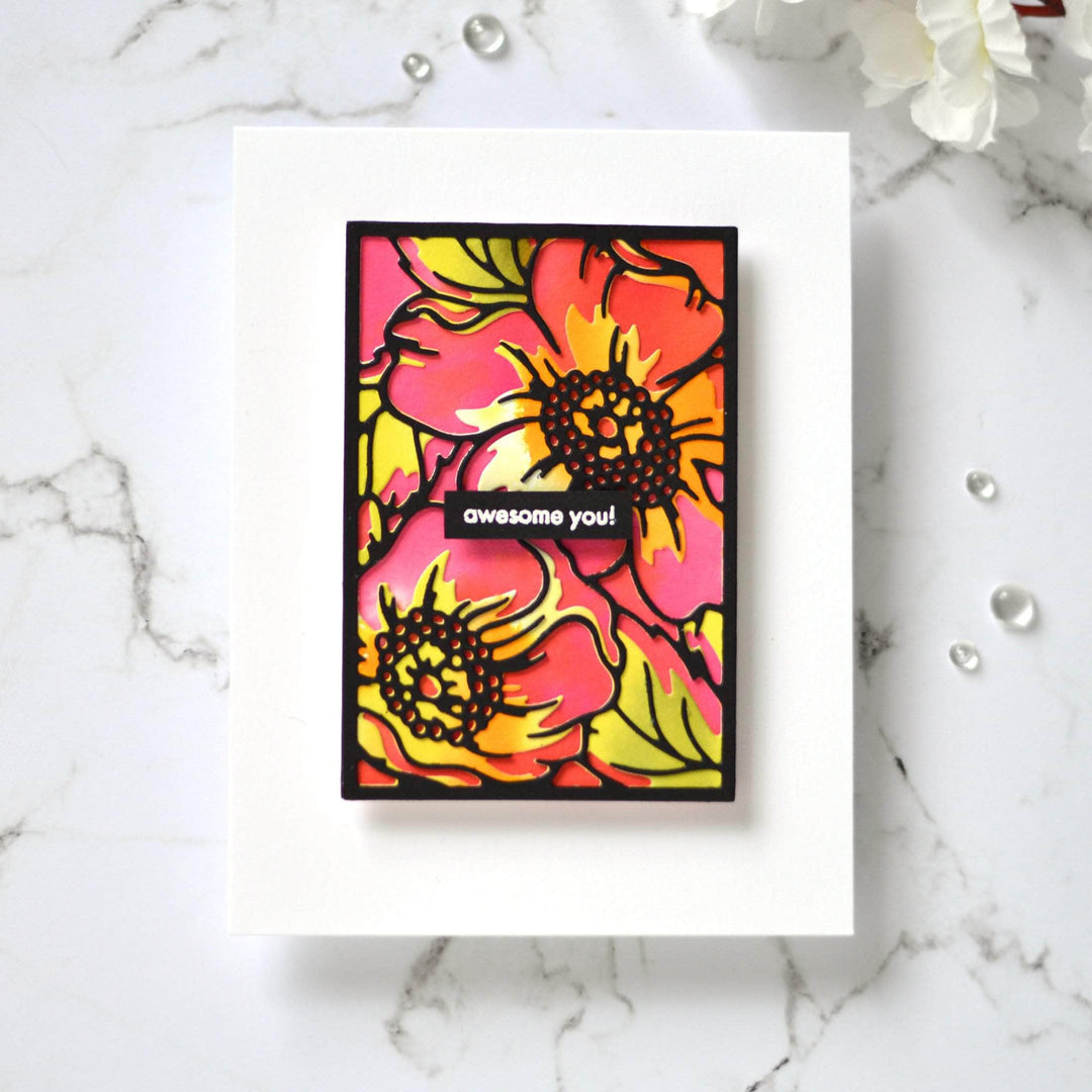 Altenew Die Bundle Dog Rose Panel A & B Die Bundle