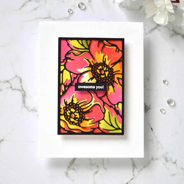 Altenew Die Bundle Dog Rose Panel A & B Die Bundle