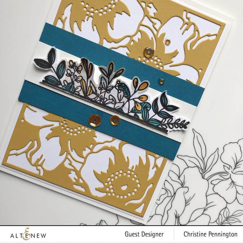 Altenew Die Bundle Dog Rose Panel A & B Die Bundle