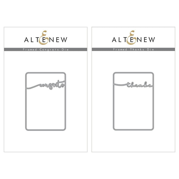 Altenew Die Bundle Framed Thanks & Congrats Die Bundle