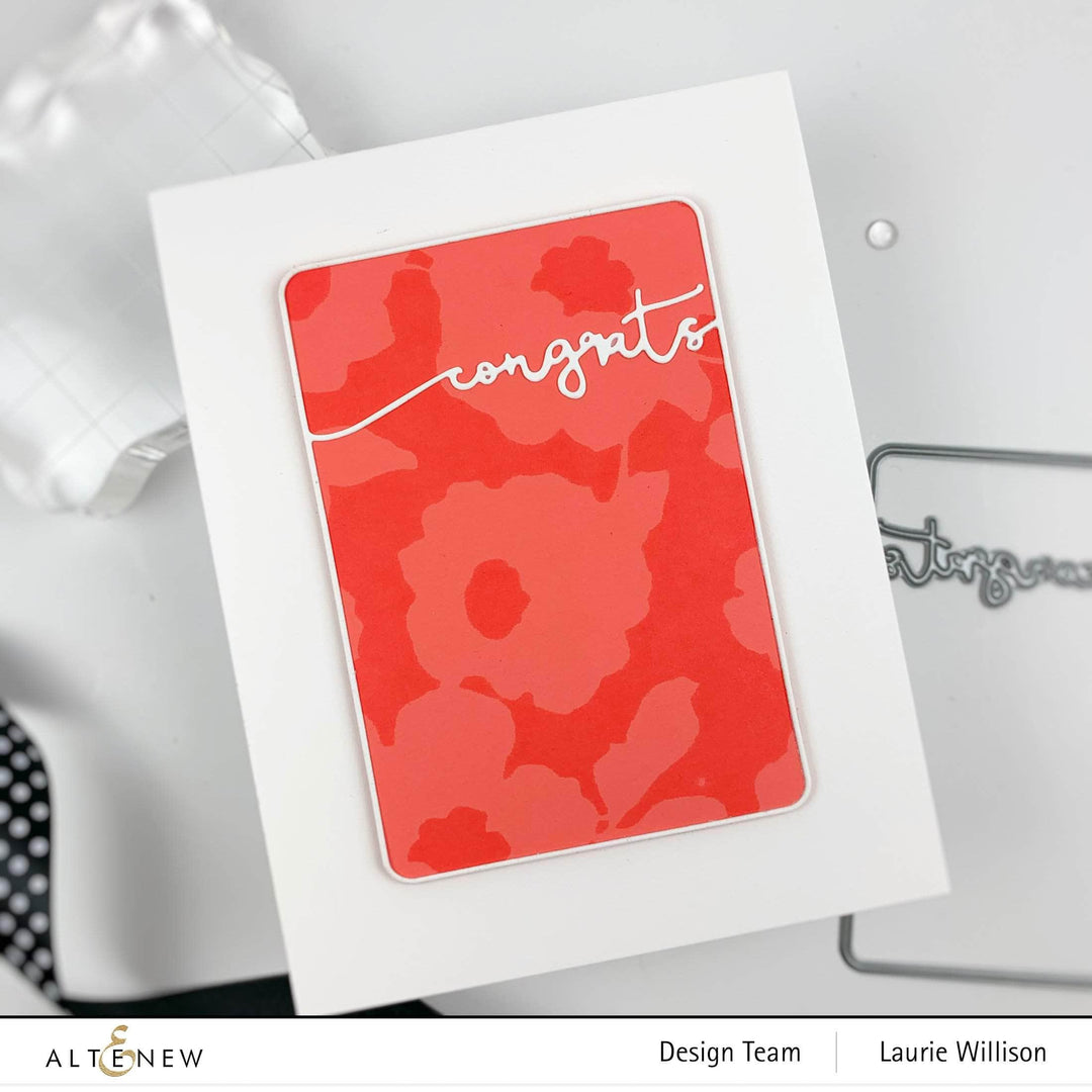 Altenew Die Bundle Framed Thanks & Congrats Die Bundle