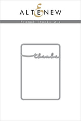 Altenew Die Bundle Framed Thanks & Congrats Die Bundle