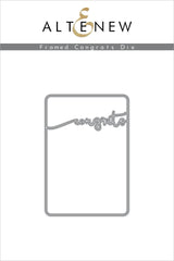 Altenew Die Bundle Framed Thanks & Congrats Die Bundle