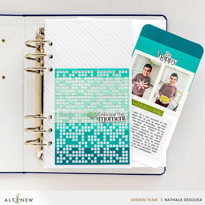 Geometric Grids Cover Die Bundle