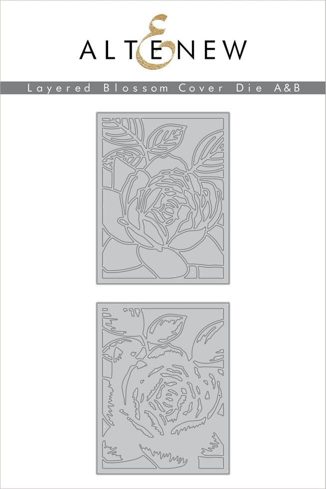 Altenew Die Bundle Layered Blossom Cover Die A & B Bundle