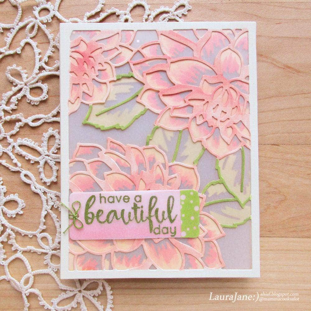 Altenew Die Bundle Layered Floral Cover Die A & B Bundle