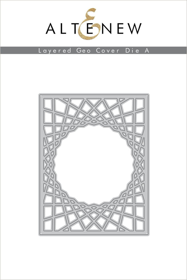 Altenew Die Bundle Layered Geo Cover A & B Die Bundle