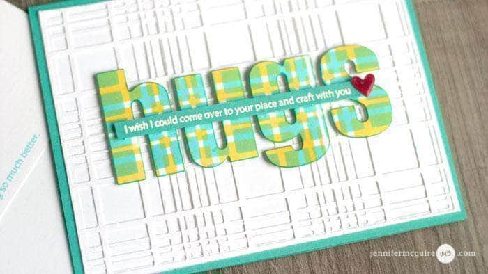 Altenew Die Bundle Layered Plaid Cover Die Bundle