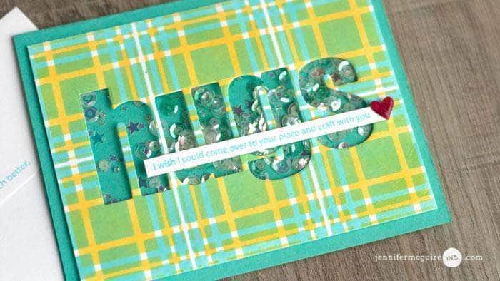 Altenew Die Bundle Layered Plaid Cover Die Bundle