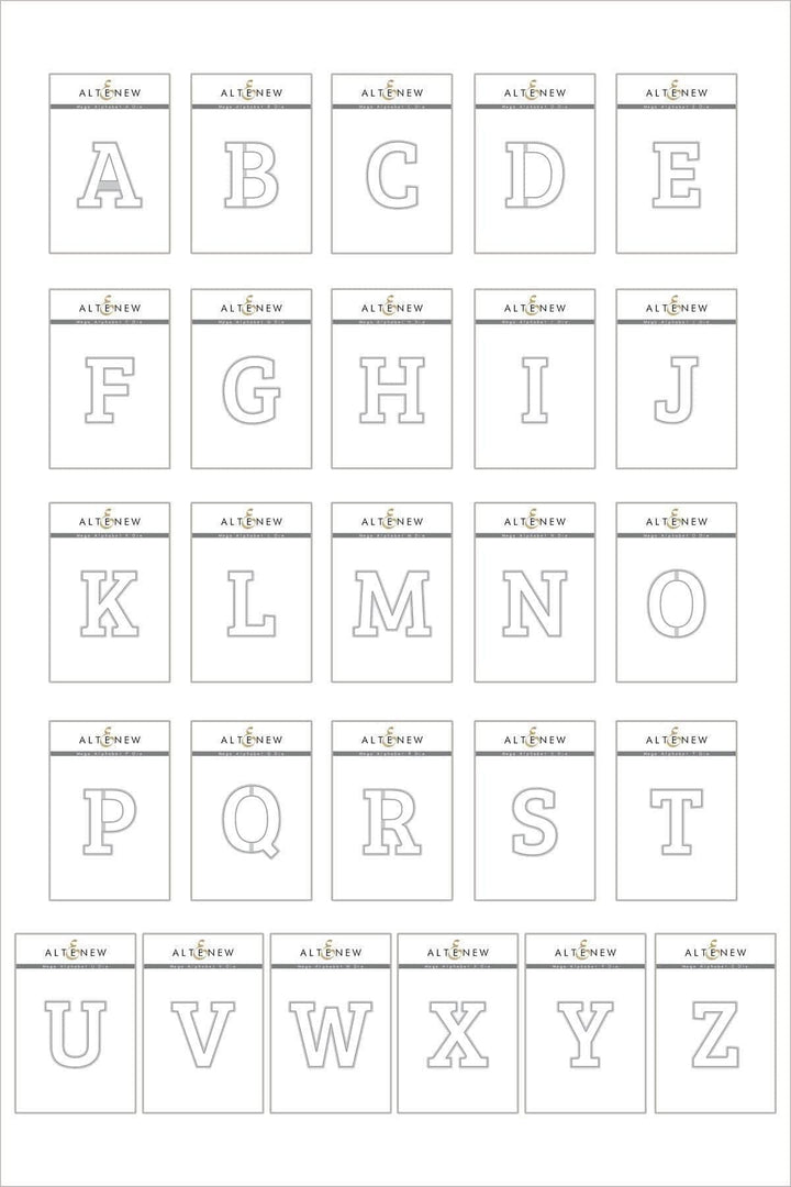 Mega Alphabet Die