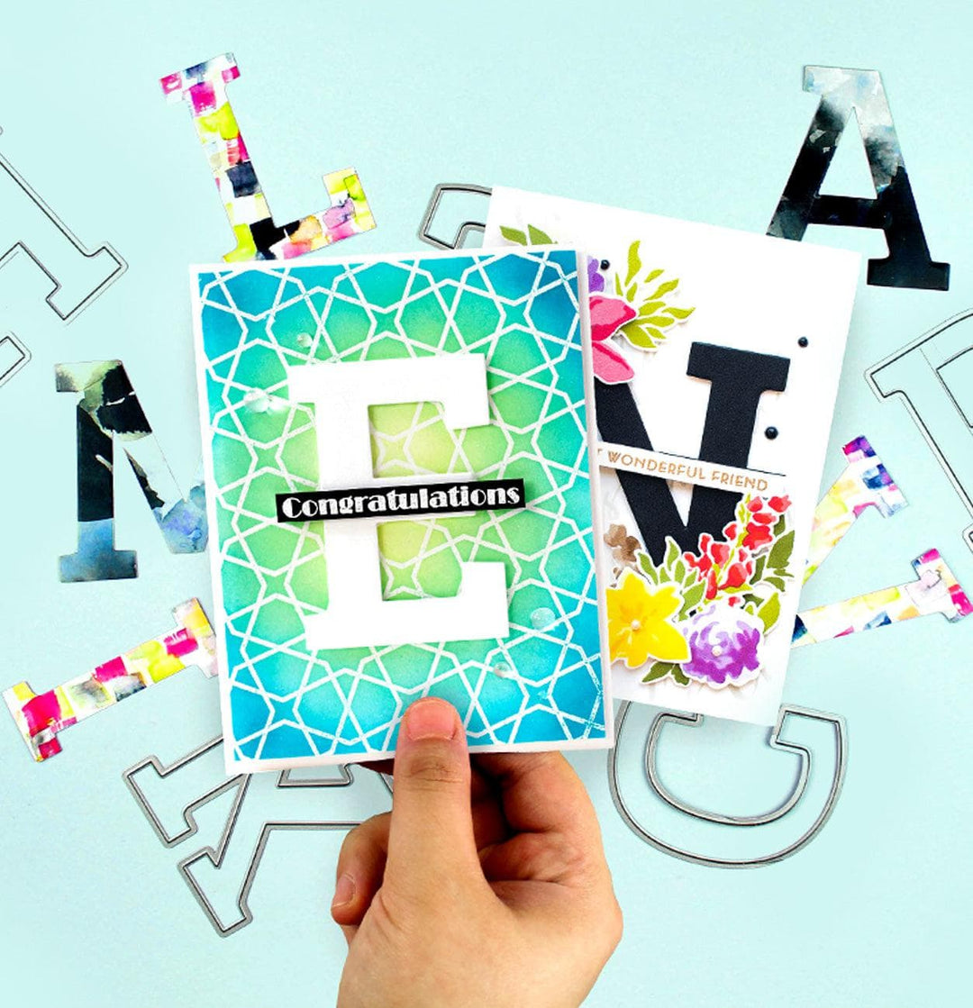 Altenew Die Bundle Mega Alphabet Die