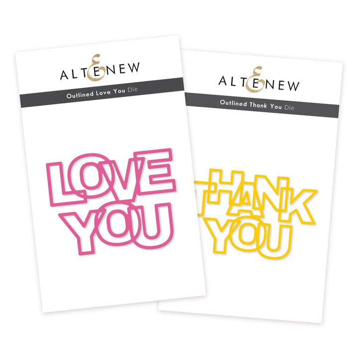 Outstanding Outlined Die Bundle