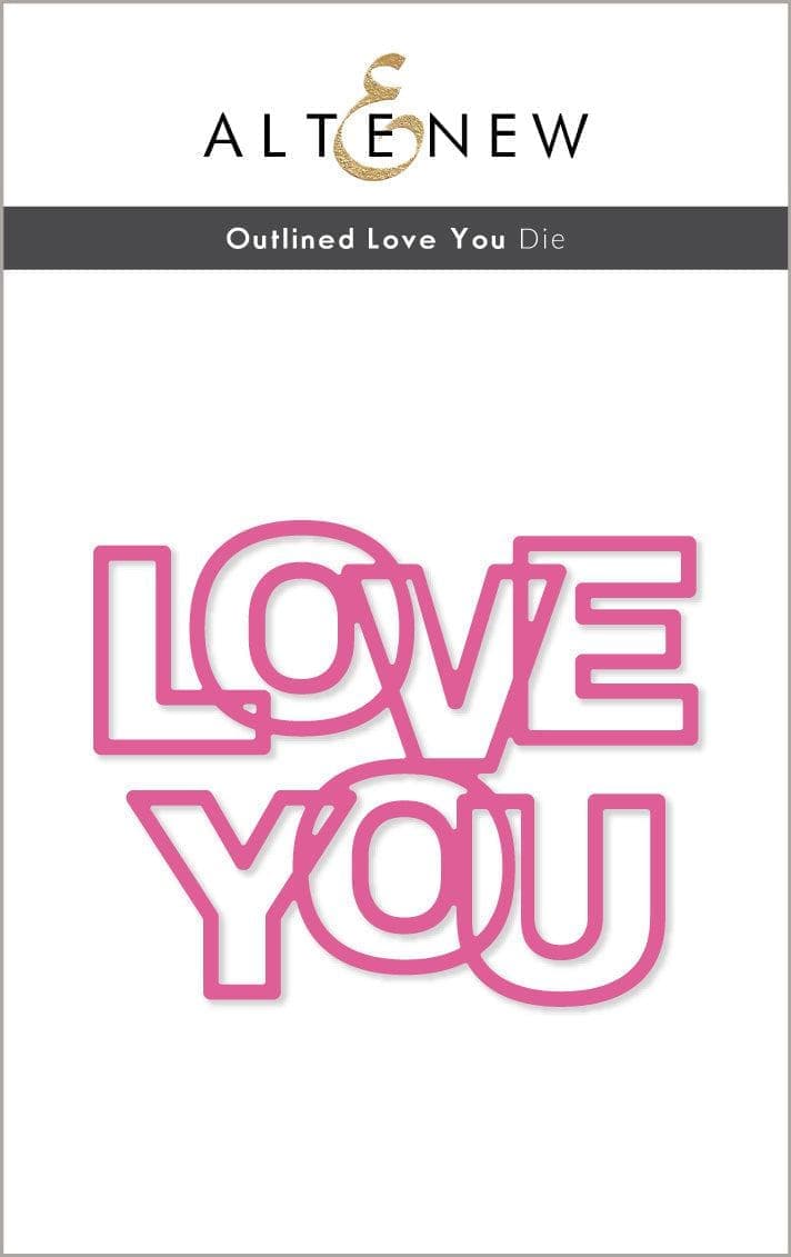 Outstanding Outlined Die Bundle