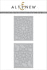 Altenew layered kaleidoscope cover die bundle A & B, metal cutting dies for crafting and card making on a white background.