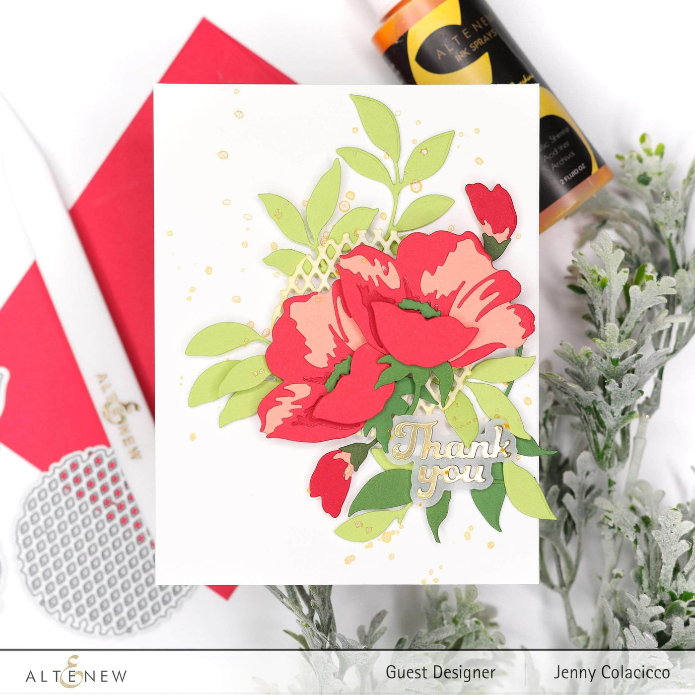 Craft-A-Flower: Buttercup Die Set & Gradient Cardstock Bundle