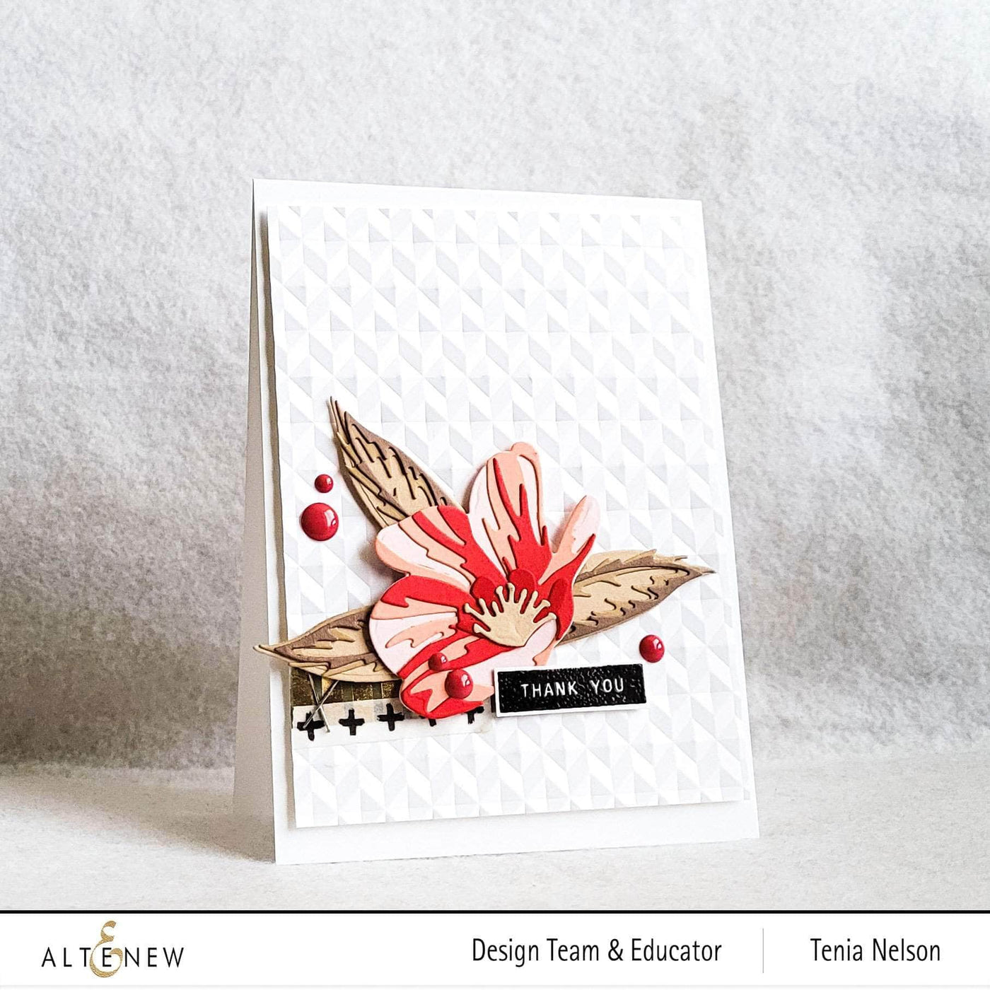 Altenew Die & Paper Bundle Craft-A-Flower: Cistus Layering Die Set & Gradient Cardstock Bundle