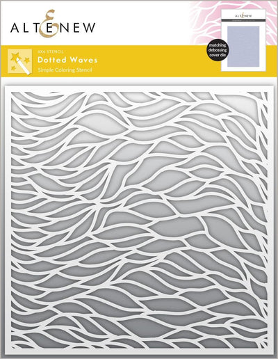 Altenew Die & Stencil Bundle Dotted Waves