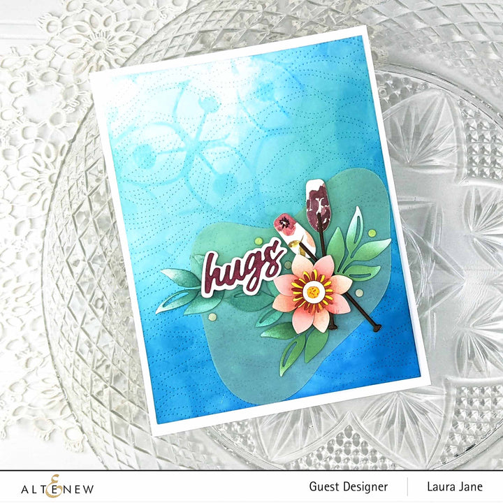 Altenew Die & Stencil Bundle Dotted Waves