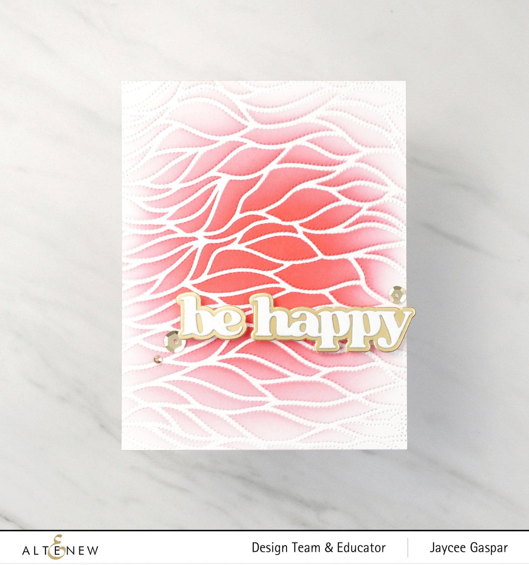 Altenew Die & Stencil Bundle Dotted Waves