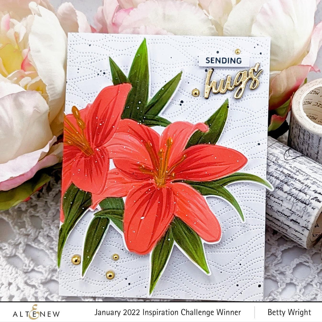 Altenew Die & Stencil Bundle Dotted Waves