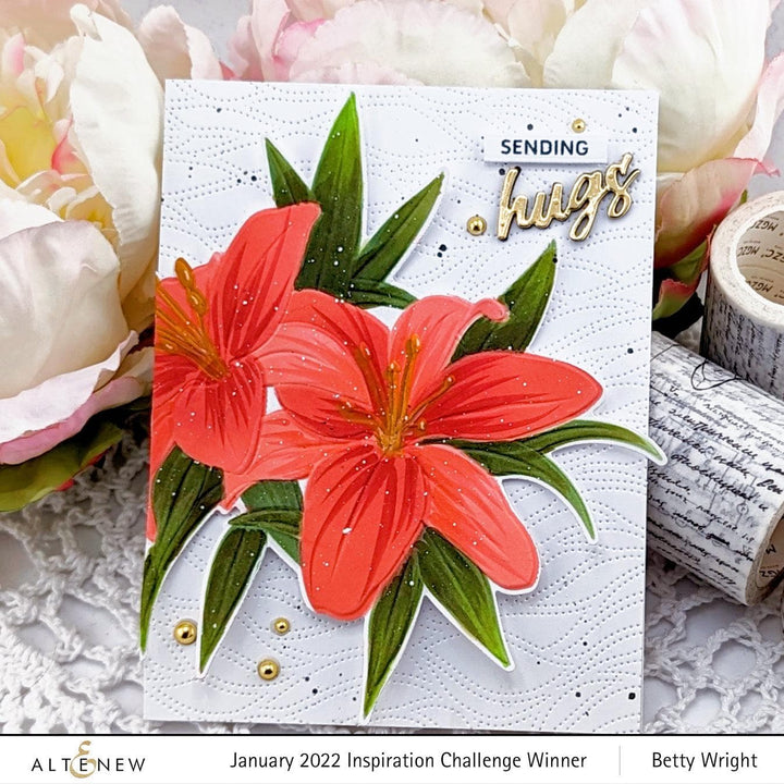 Altenew Die & Stencil Bundle Dotted Waves