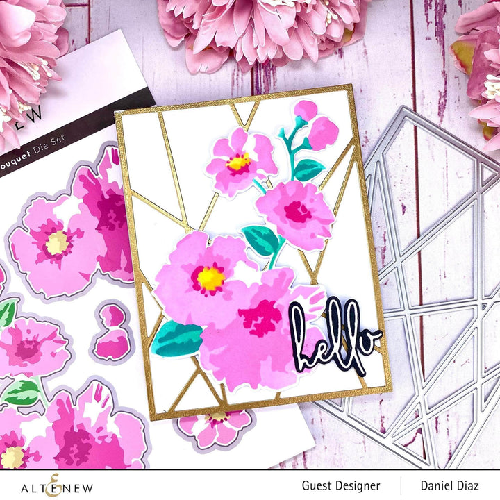 Altenew Die & Stencil Bundle Impressionist Bouquet Stencil & Die Bundle