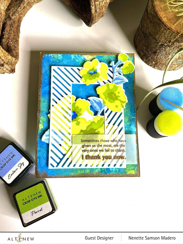 Altenew Die & Stencil Bundle Impressionist Bouquet Stencil & Die Bundle