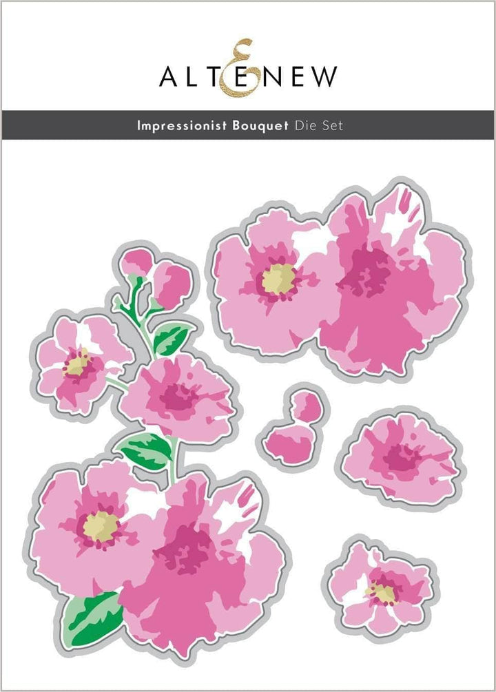 Altenew Die & Stencil Bundle Impressionist Bouquet Stencil & Die Bundle