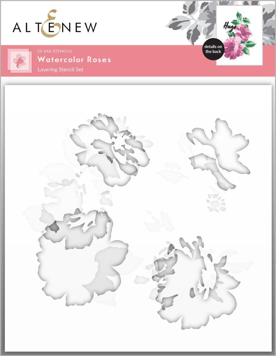 Altenew Stamp & Die Bundle Watercolor Roses