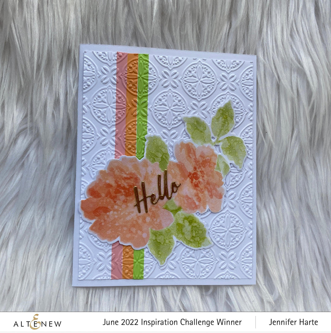 Altenew Stamp & Die Bundle Watercolor Roses