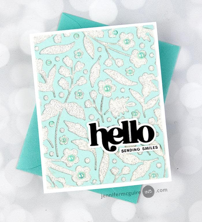 Zero-Waste Field of Flowers Die & Stencil Bundle | Altenew