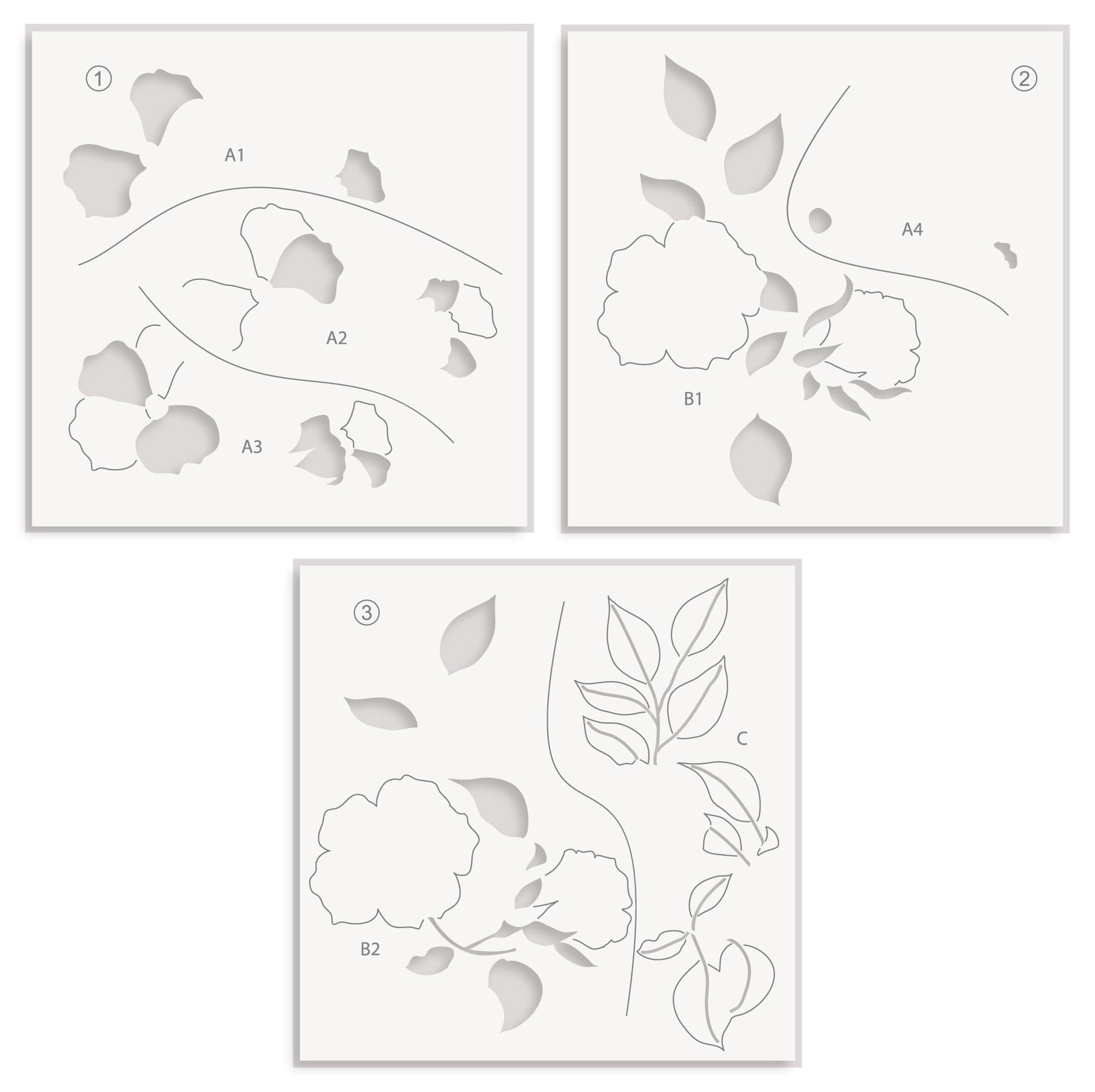 Blossoming Bouquet: Die & Stencil Bundle for Stunning Floral Craft