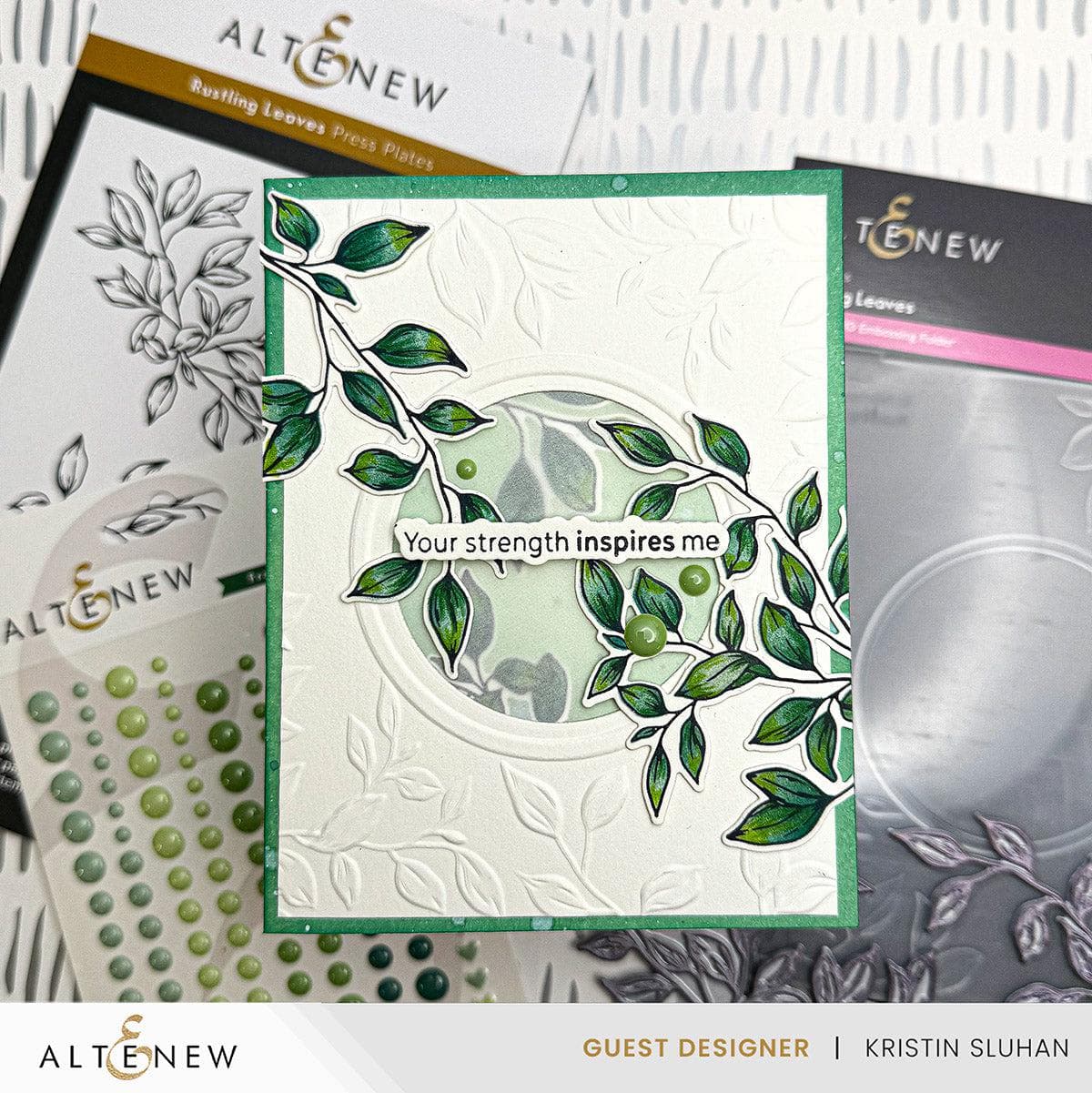 Rustling Packet Autumn Crafting Made Easy with Rustling Leaves Bundle – Altenew