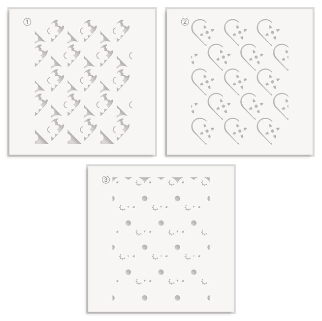 Altenew Dainty Hearts hot foil plate and stencil bundle with delicate heart designs for crafting and card making.